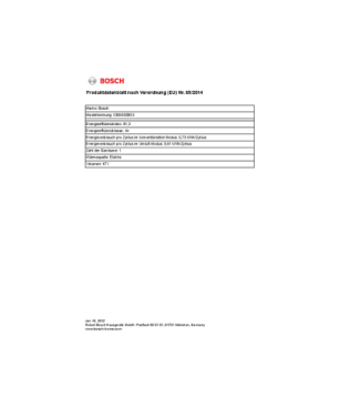 BOSCH CBG635BS3 Backofen (Einbaugerät, 47 Liter, 594 mm breit)
