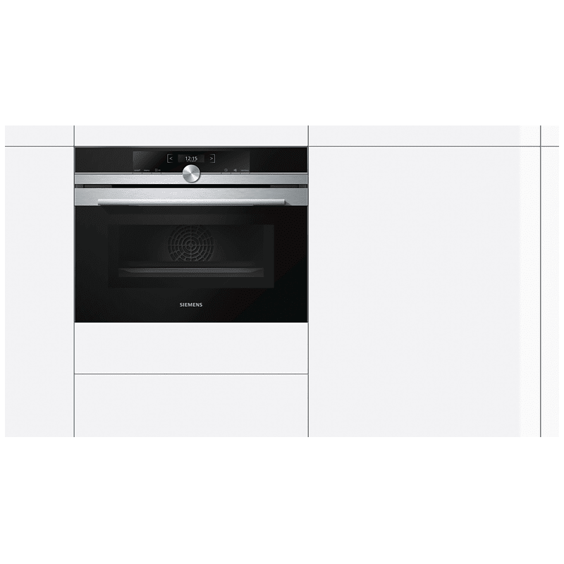 SIEMENS CM633GBS1 Backofen mit Mikrowelle (Einbaugerät, 45 Liter, 5... SIEMENS CM633GBS1 Backofen mit Mikrowelle (Einbaugerät, 45 Liter, 5...