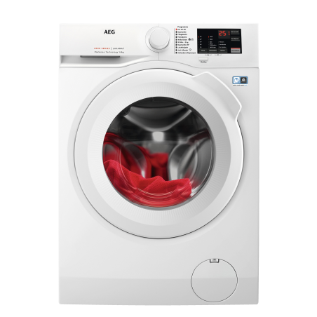 AEG L6FBA51680 Serie 6000 ProSense® mit Mengenautomatik Waschmaschine (8 kg, 1551 U/Min., A)