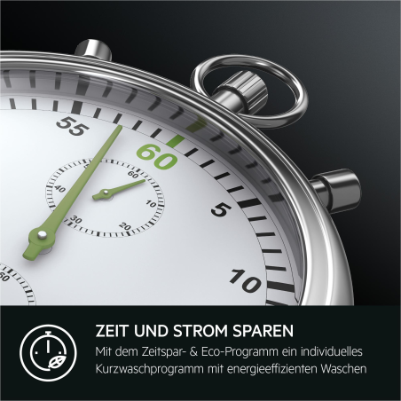 AEG L6FBA51680 Serie 6000 ProSense® mit Mengenautomatik Waschmaschine (8 kg, 1551 U/Min., A)