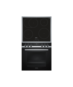 SIEMENS PQ 521 IA 00 PYROLYSE iQ500, Einbauherdset (Induktionskochfeld, A, 71 Liter)