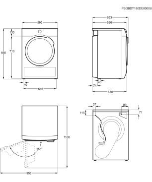 AEG T 8 DBA 3 Wärmepumpentrockner (8 kg, A+++)