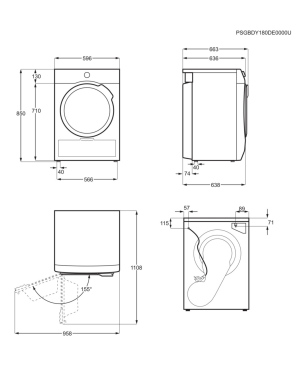 AEG T 8 DB 67580 Wärmepumpentrockner (8 kg, A++)