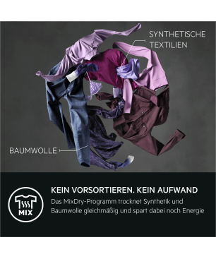AEG TR9A75680 Wärmepumpentrockner Serie 9000 AbsoluteCare® Plus mit 3D-Scan-Technologie (8 kg , A+++)
