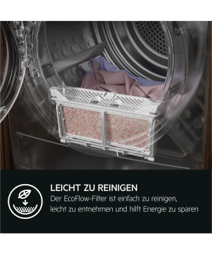 AEG TR9A75680 Wärmepumpentrockner Serie 9000 AbsoluteCare® Plus mit 3D-Scan-Technologie (8 kg , A+++)