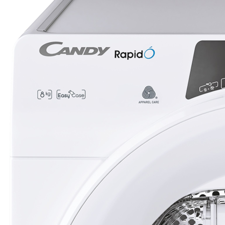 CANDY ROE H8A2TE-S Wärmepumpentrockner (A++)