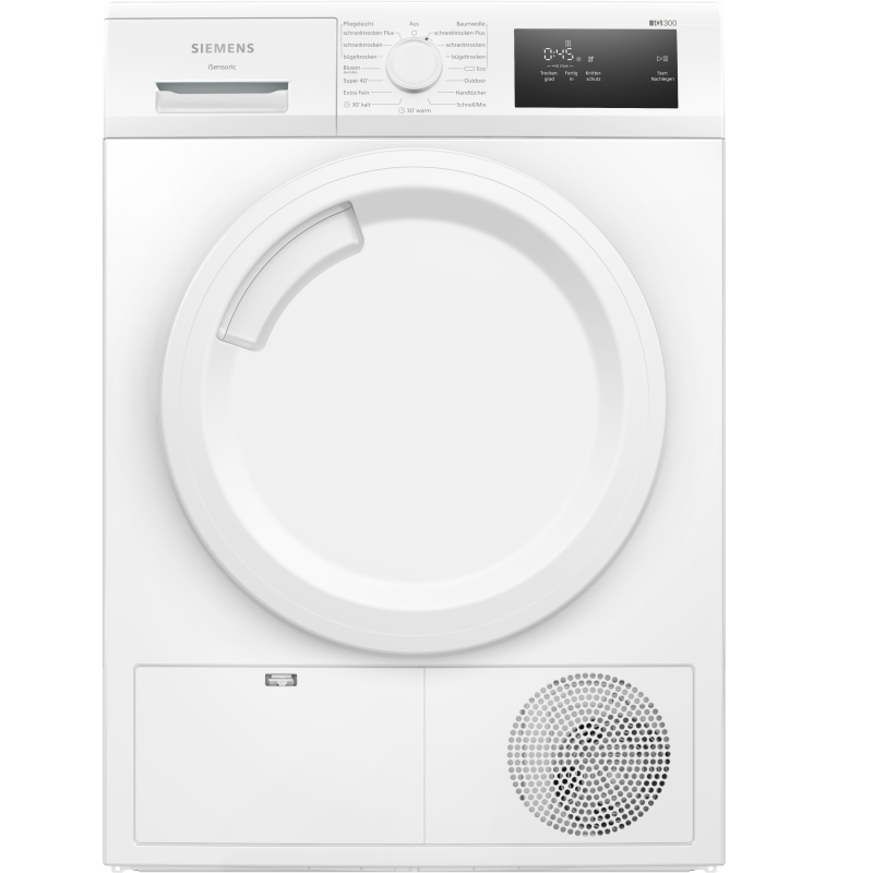 SIEMENS WT43H003 Wärmepumpentrockner iQ300 (7 kg , A+)
