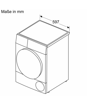 SIEMENS WT43H003 Wärmepumpentrockner iQ300 (7 kg , A+)