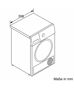 SIEMENS WT47XMA1 Wärmepumpentrockner (8 kg, A+++)