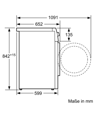 BOSCH WTG86402 Kondensationstrockner (9 kg , B)