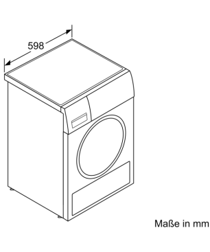 BOSCH WTH 83 V 03 Wärmepumpentrockner (7,0 kg , A++)