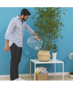 HOOVER NDE H9A2TSBEXS-S Wärmepumpentrockner (A++)