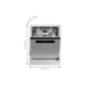 GRUNDIG GNUP4610XC Unterbaugeschirrspüler (Einbaugerät, 598 mm brei...