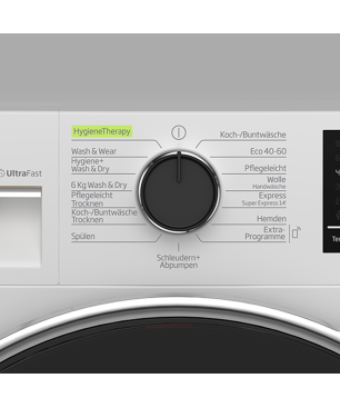 BEKO B3DFT510442W Waschtrockner (10 kg / 6 kg, 1400 U/Min.)