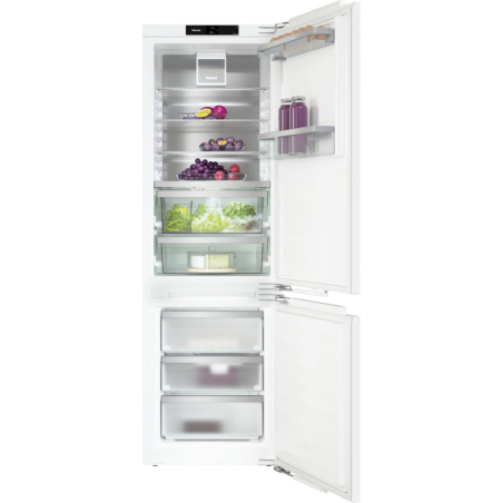 MIELE KFN 7774 D Kühlgefrierkombination (D, 207 kWh, 1770 mm hoch, Weiß)