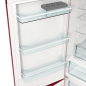 GORENJE ONRK619DR-L Gorenje Retro Collection Kühl- / Gefrierkombination (D, 192,0 kWh, 1940 mm hoch, Rot)