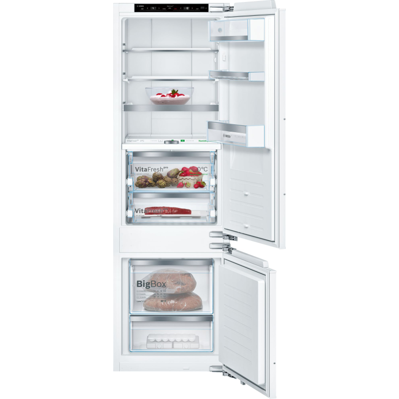 BOSCH KIF87PFE0 Serie 8 Kühlgefrierkombination (E, 232 kWh, 1772 mm hoch, k.A.)