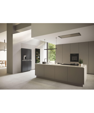 HAIER HCR7918EIMB CUBE 90 SERIE 7 French Door (E, 357 kWh, 1775 mm hoch, Brushed Black)