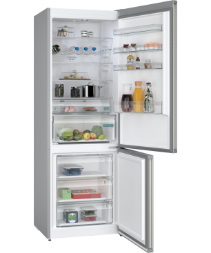 SIEMENS KG49NXIBF iQ300 Kühlgefrierkombination (B, 142 kWh, 2030 mm hoch, Inox-antifingerprint)