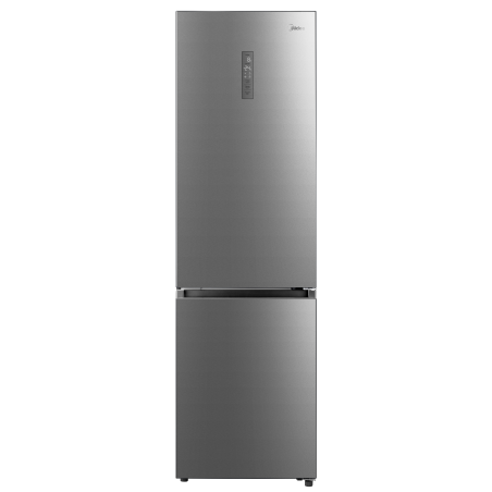 MIDEA MDRB521MGB02 Freistehende Kühl-Gefrierkombination (B, 2010 mm hoch, Silber)