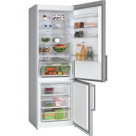 BOSCH KGN497ICT KühlGefrierkombination (C, 203 cm hoch, Inox)