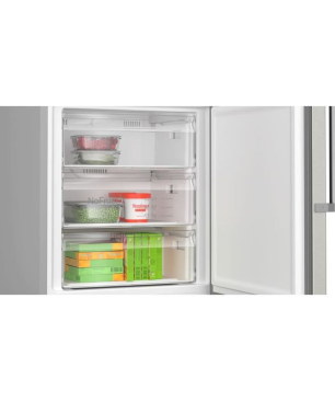 BOSCH KGN497ICT KühlGefrierkombination (C, 203 cm hoch, Inox)