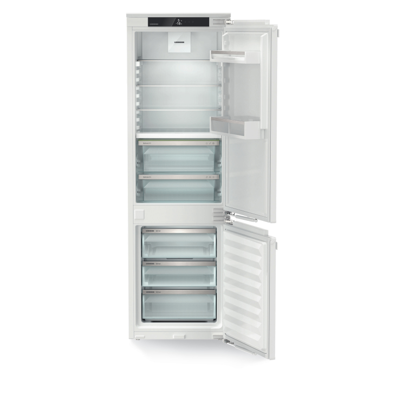 LIEBHERR ICBNei 5123-20 Plus Kühlgefrierkombination (E, 258,8 kWh, 1770 mm hoch, Weiß/Silber)