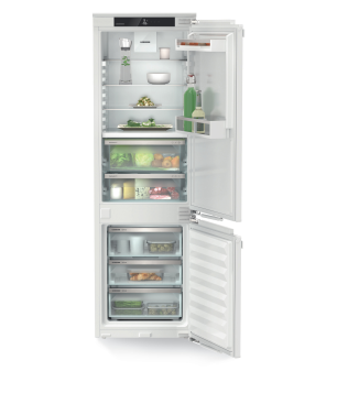 LIEBHERR ICBNei 5123-20 Plus Kühlgefrierkombination (E, 258,8 kWh, 1770 mm hoch, Weiß/Silber)