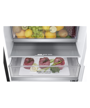LG GBB92MCABP Serie 9 Kühlgefrierkombination (B, 137 kWh, 2030 mm hoch, Matte Black)