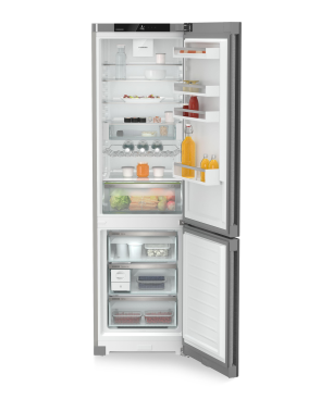 LIEBHERR CNsdb 5723 Plus Kühlgefrierkombination (B, 129 kWh, 2015 mm hoch, SmartSteel/Silver)