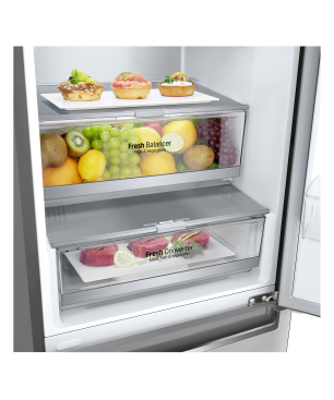 LG GBB92STBAP Kühlgefrierkombination (A, 110 kWh, 2030 mm hoch, Premium Stainless Steel)