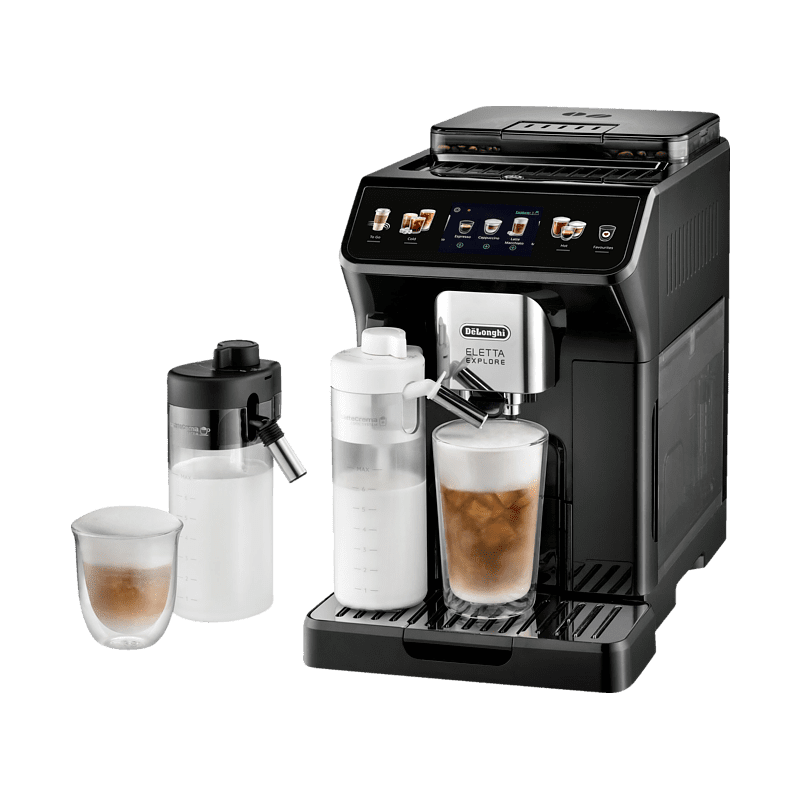 DELONGHI ECAM450.55.G Eletta Explore Kaffeevollautomat Grau