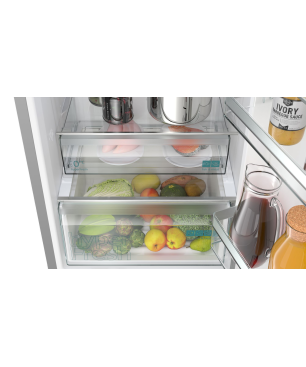 SIEMENS KG39NXIBF iQ300 Kühlgefrierkombination (B, 129 kWh, 2030 mm hoch, inox-antifingerprint)