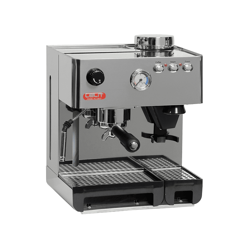 LELIT PL42 EM Espressomaschine Edelstahl