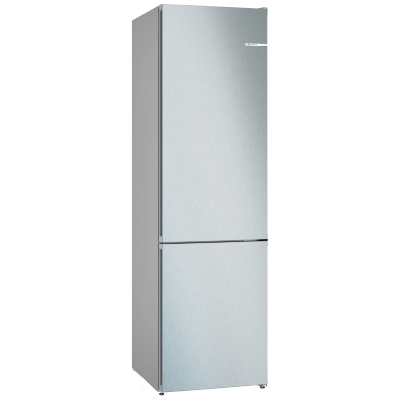 BOSCH KGN392LBF Serie 4 Kühlgefrierkombination (B, 129 kWh, 2030 mm hoch, Inox-look)
