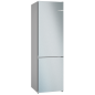 BOSCH KGN392LBF Serie 4 Kühlgefrierkombination (B, 129 kWh, 2030 mm hoch, Inox-look)