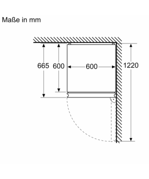 BOSCH KGN392LBF Serie 4 Kühlgefrierkombination (B, 129 kWh, 2030 mm hoch, Inox-look)