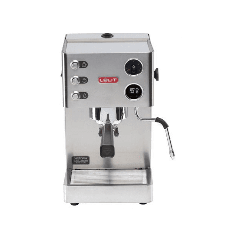 LELIT Victoria Espressomaschine edelstahl