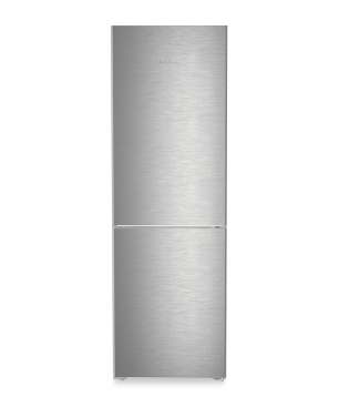 LIEBHERR CNsdc 5223-20 Plus NoFrost Kühlgefrierkombination (C, 161 kWh, 1855 mm hoch, Edelstahltür/Silber)