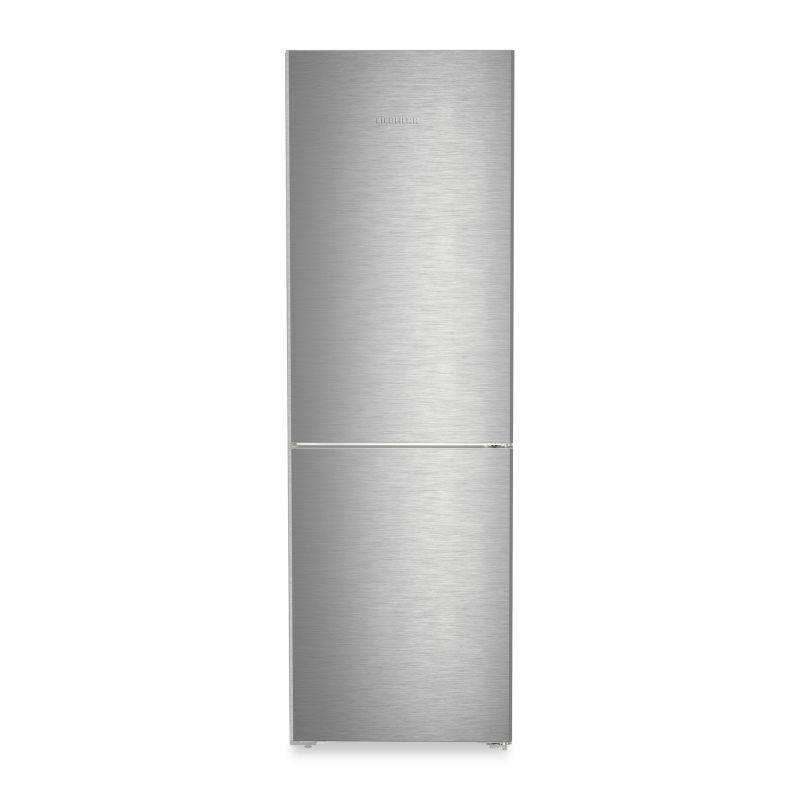 LIEBHERR CNsdc 5223-20 Plus NoFrost Kühlgefrierkombination (C, 161 kWh, 1855 mm hoch, Edelstahltür/Silber)