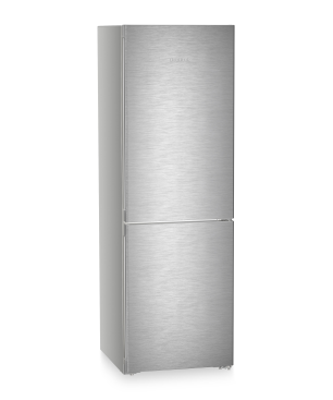 LIEBHERR CNsdc 5223-20 Plus NoFrost Kühlgefrierkombination (C, 161 kWh, 1855 mm hoch, Edelstahltür/Silber)