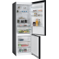 SIEMENS KG49NXXCF iQ300 Kühlgefrierkombination (C, 178 kWh, 2030 mm hoch, BlackSteel)