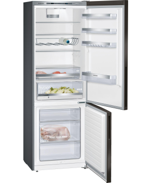 SIEMENS KG49EAXCA iQ500 Kühlgefrierkombinaton (C, 163 kWh, 2010 mm hoch, Black inox-antifingerprint)