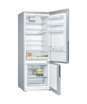 BOSCH KGV58VLEAS KühlGefrierkombination (E, 191 cm hoch, Inox)
