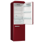 GORENJE ONRK619DR Gorenje Retro Collection Kühlgefrierkombination (D, 192 kWh, 1940 mm hoch, Bordo)