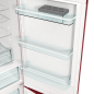GORENJE ONRK619DR Gorenje Retro Collection Kühlgefrierkombination (D, 192 kWh, 1940 mm hoch, Bordo)
