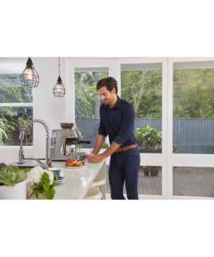 SAGE SES878BSS4EEU1 The Barista Pro Espressomaschine Edelstahl