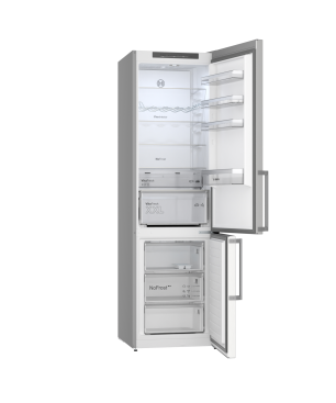 BOSCH KGN 39 VLCT Kühlgefrierkombination (C, 162 kWh, 2030 mm hoch, inox-look)