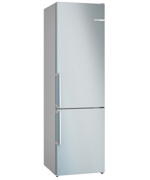 BOSCH KGN 39 VLCT Kühlgefrierkombination (C, 162 kWh, 2030 mm hoch, inox-look)