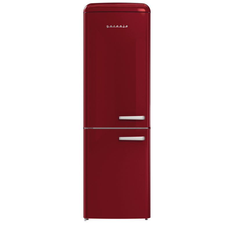 GORENJE ONRK619ER-L Kühl-Gefrierkombination (E, 194 cm hoch, rot) GORENJE ONRK619ER-L Kühl-Gefrierkombination (E, 194 cm hoch, rot)
